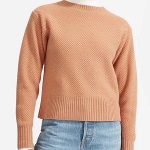 NWT Everlane ReCashmere Stroopwafel Crew XS